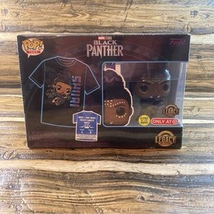 Black Panther Shuri Funco Pop tee and bobble head